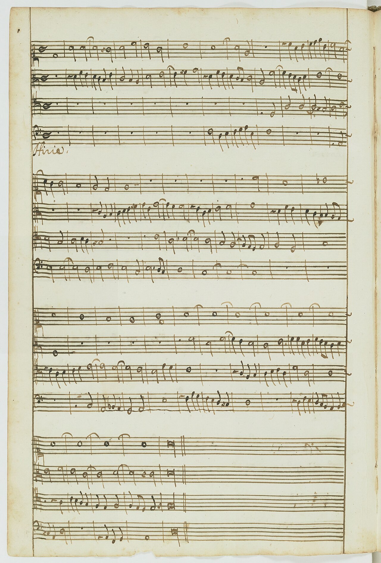 sheet music score (foto: Frescobaldi, Girolamo (1583-1643). Compositeur / Public domain, Wikimedia Commons)