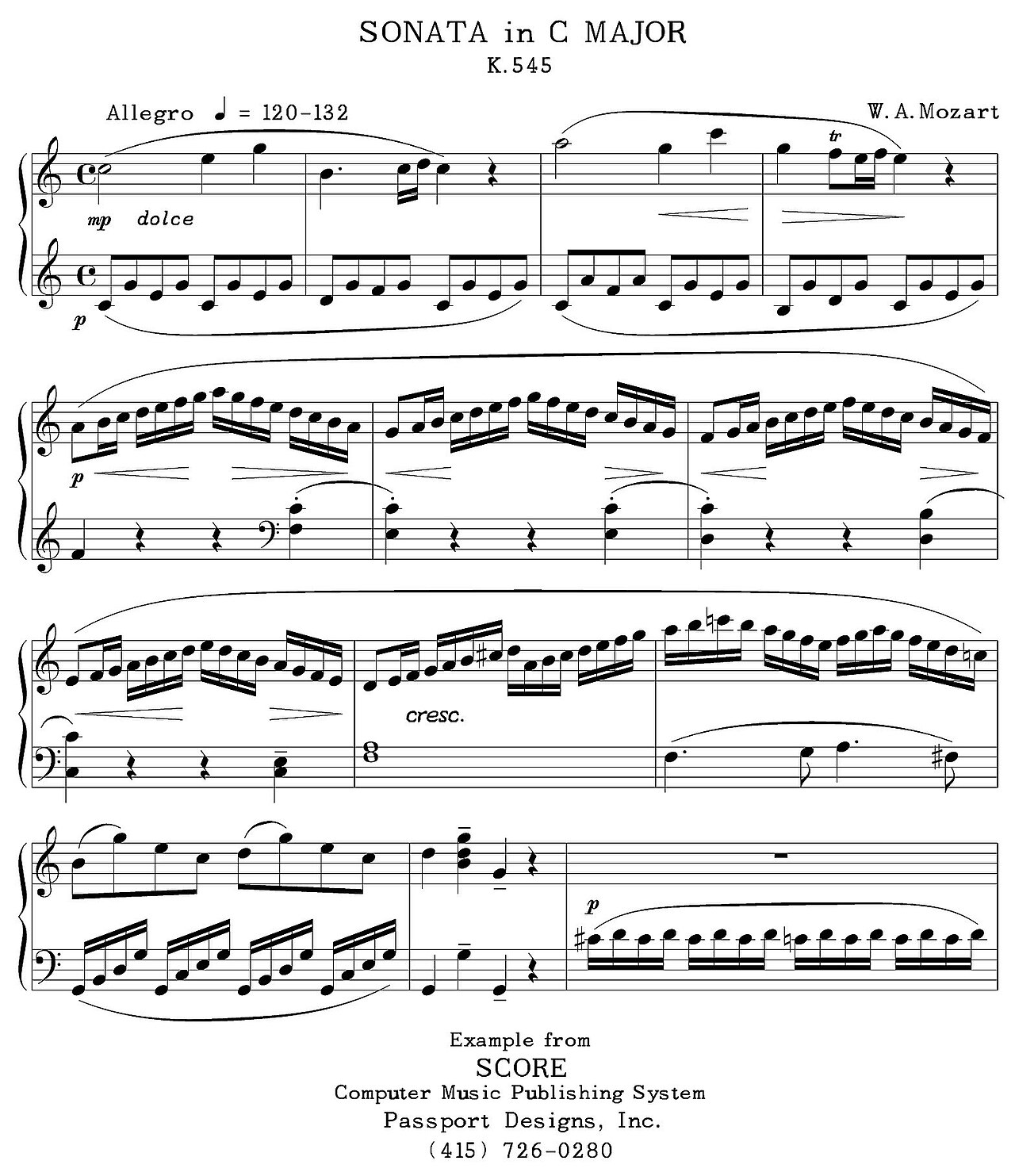 sheet music score (foto: Pgbrown / CC BY-SA 4.0, Wikimedia Commons)