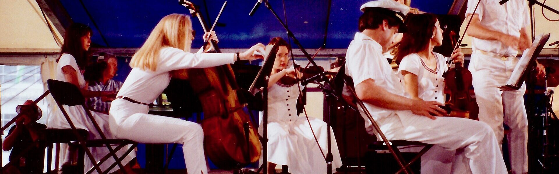 orchestra string section