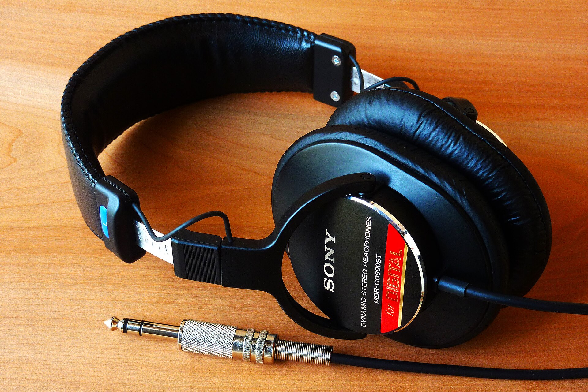 studio headphones desk
